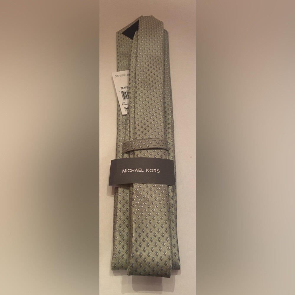 Michael Kors Men's Tie Marion Neat‎ LT Green NWT